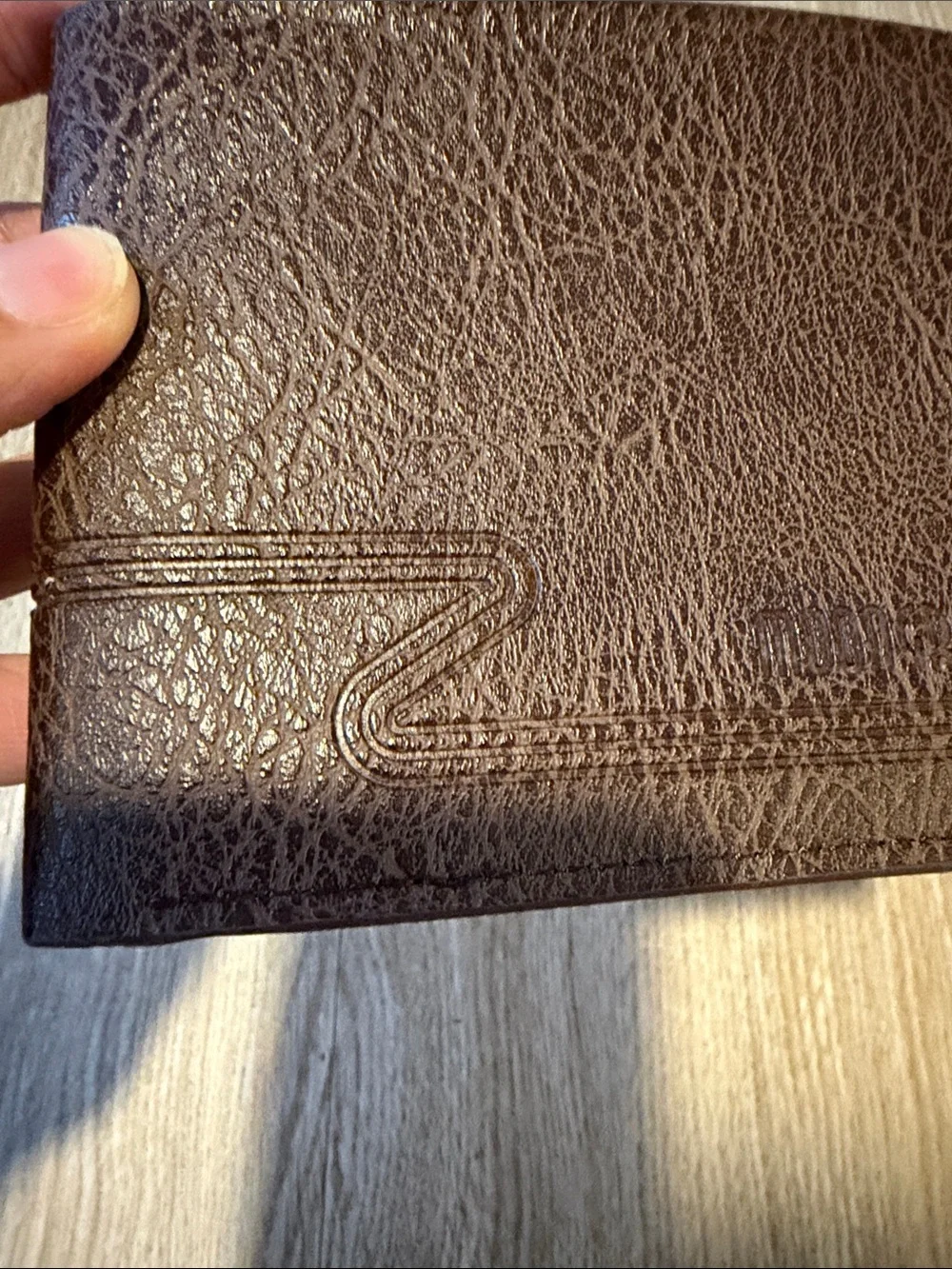 Moon Grass Brown Leather Men’s Wallet NIP